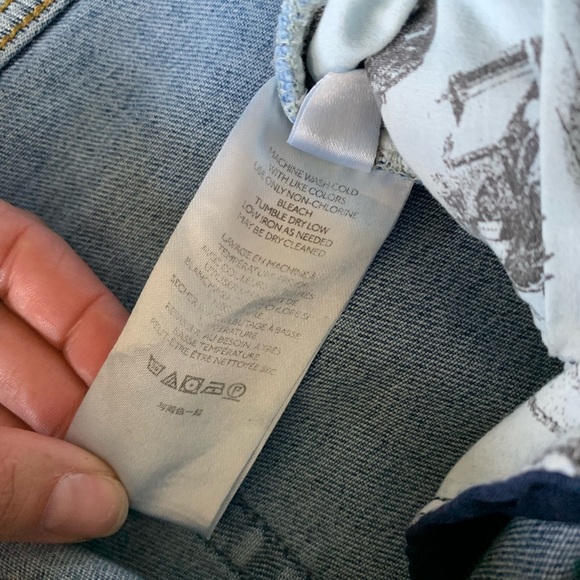 Anthropologie Pilcro women’s barrel Leg Jeans 28 ankle baggy pleat denim balloon - Picture 10 of 13